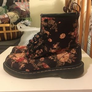 Floral Dr. Martens Boots